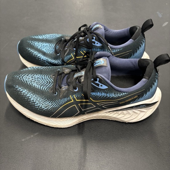 Asics Men\'s Gel-Cumulus 25 Trail Running Shoes Blue Black‎ Size 13 main image 5